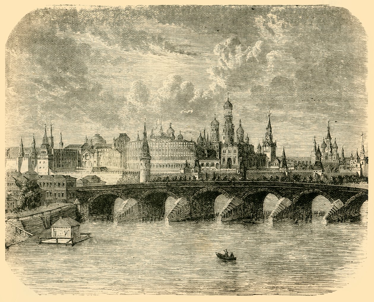 El Kremlin, Moscú, 1890 de Unbekannt