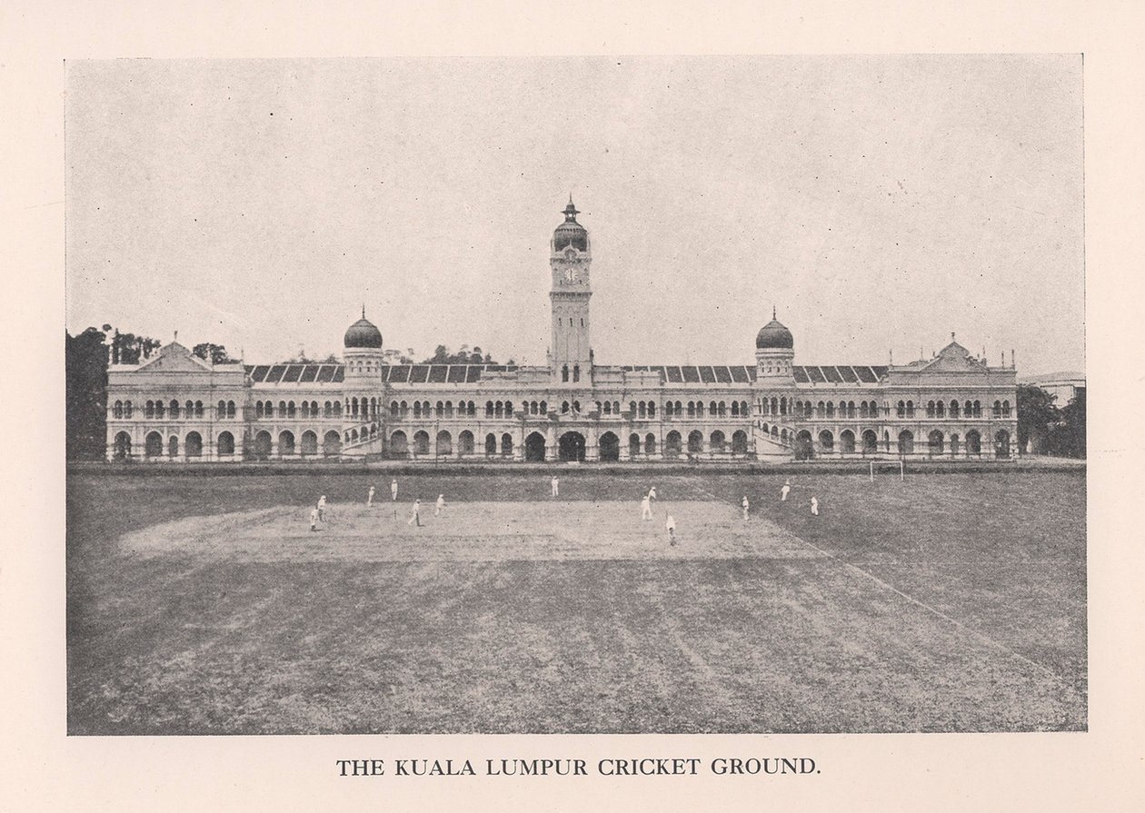 El campo de cricket de Kuala Lumpur, Malasia, 1912 de Unbekannt