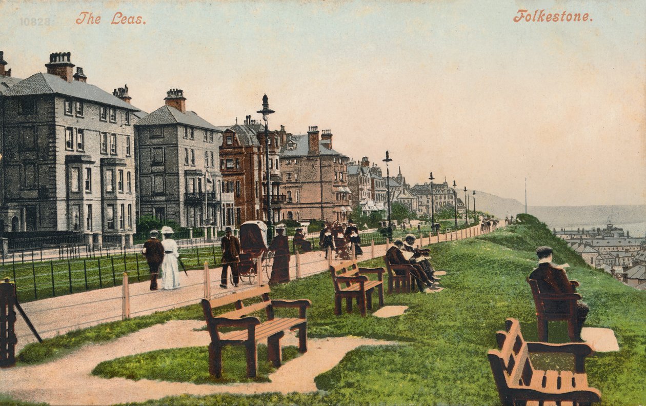 The Leas, Folkestone, finales del siglo XIX-principios del XX de Unbekannt