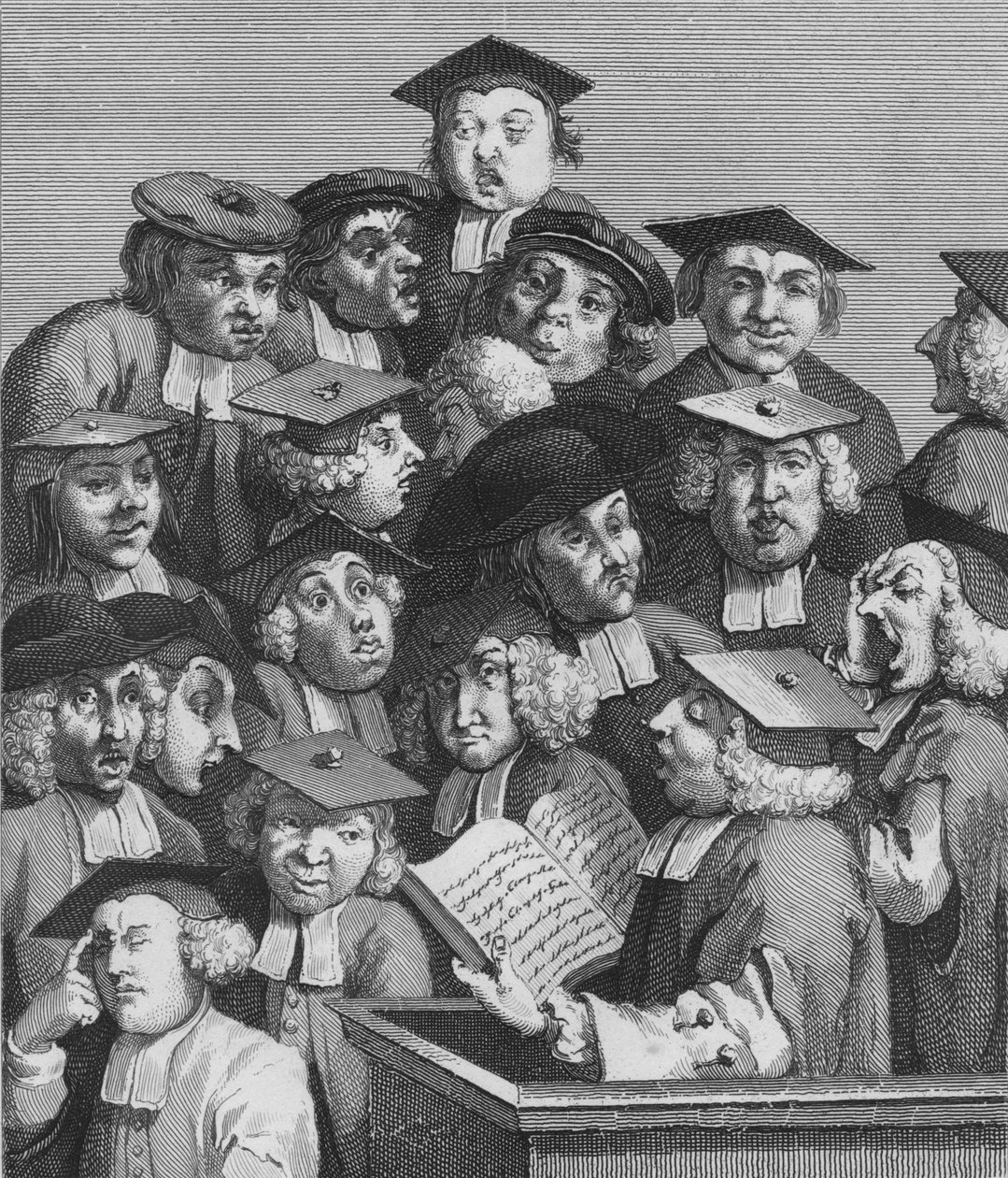 La conferencia, 1736, 1830s de Unbekannt