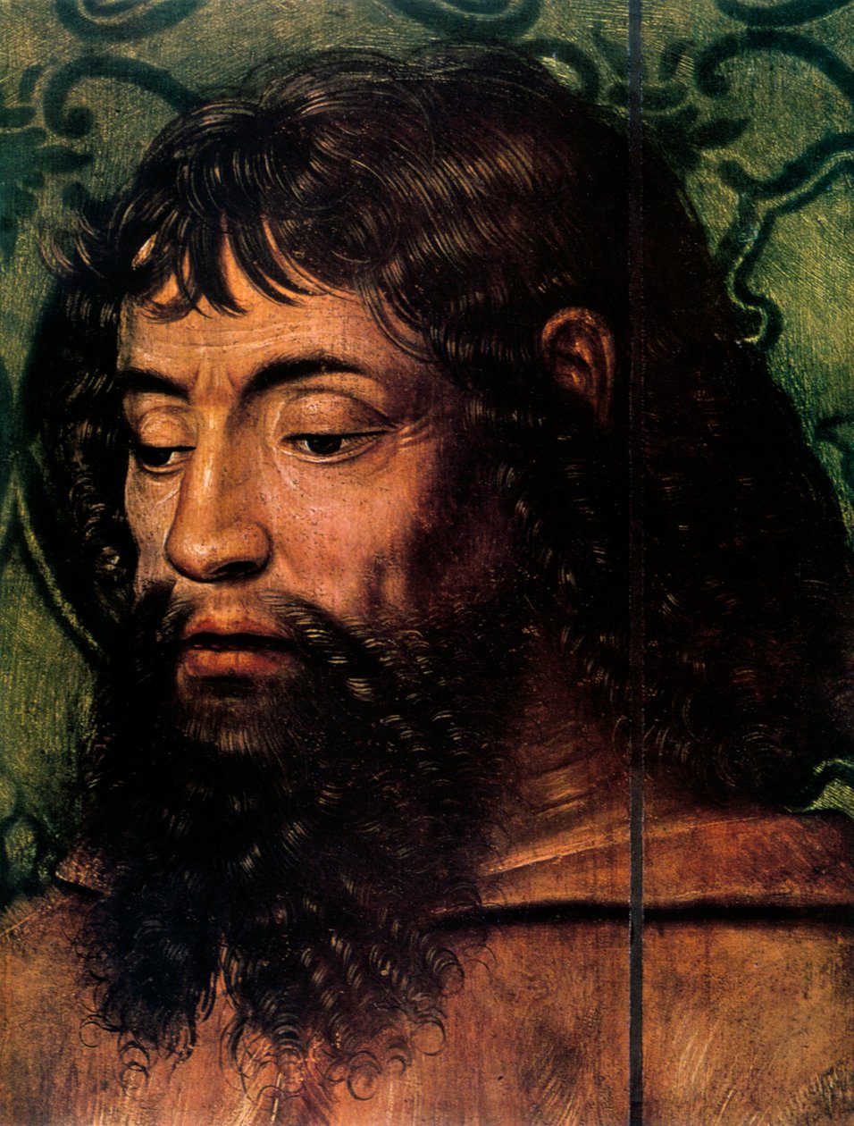 La Leyenda de Santa Lucía, Virgen y Niño con Santos (detalle), siglo XV de Unbekannt