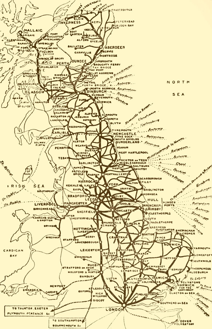 El Ferrocarril del Noreste de Londres, 1930 de Unbekannt