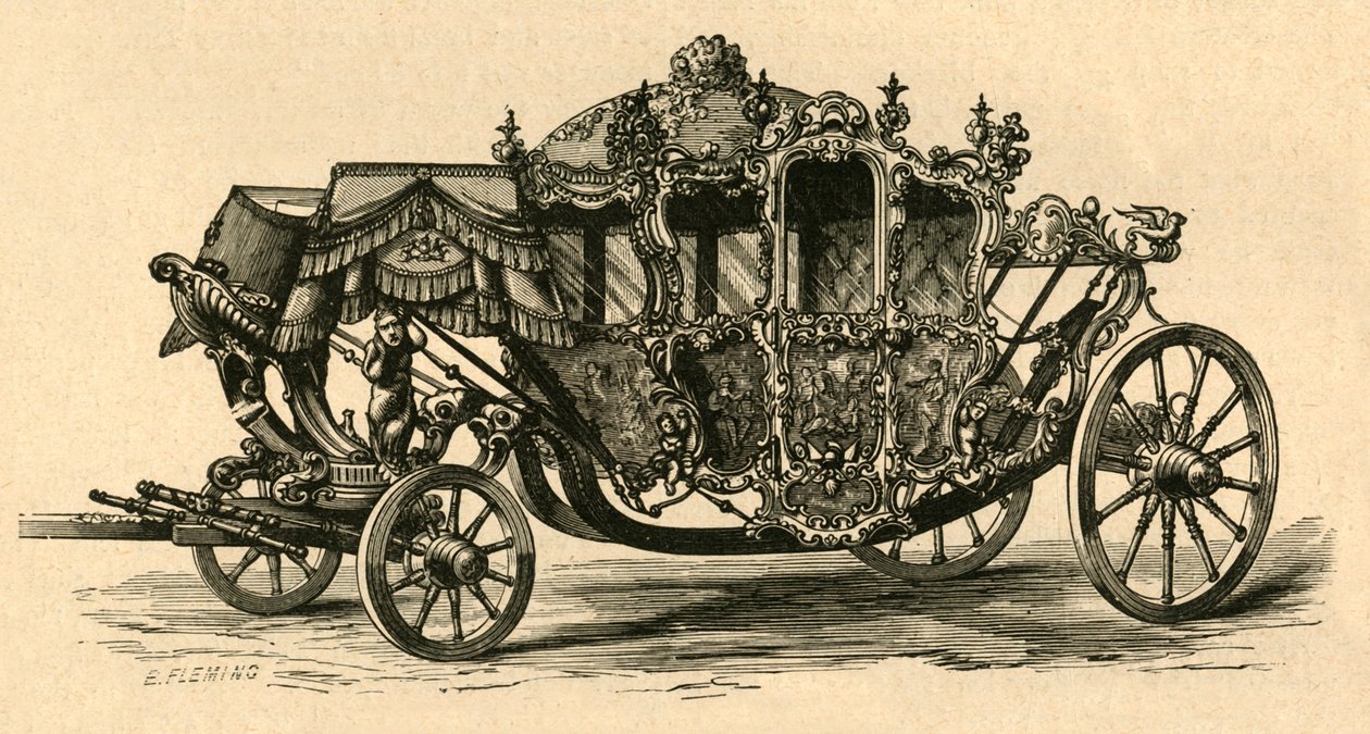 El coche del Lord Mayor, 1897 de Unbekannt