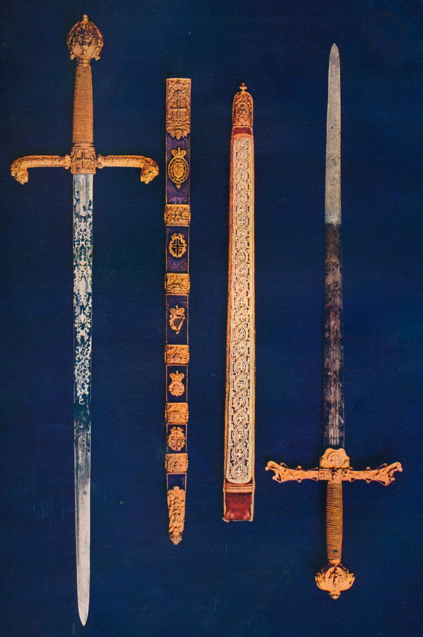 La Espada del Estado y la Espada de Perlas del Alcalde, 1916 de Unbekannt