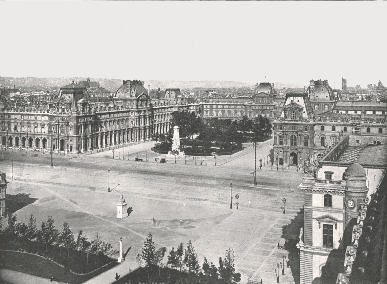El Louvre, París, Francia, 1895 de Unbekannt