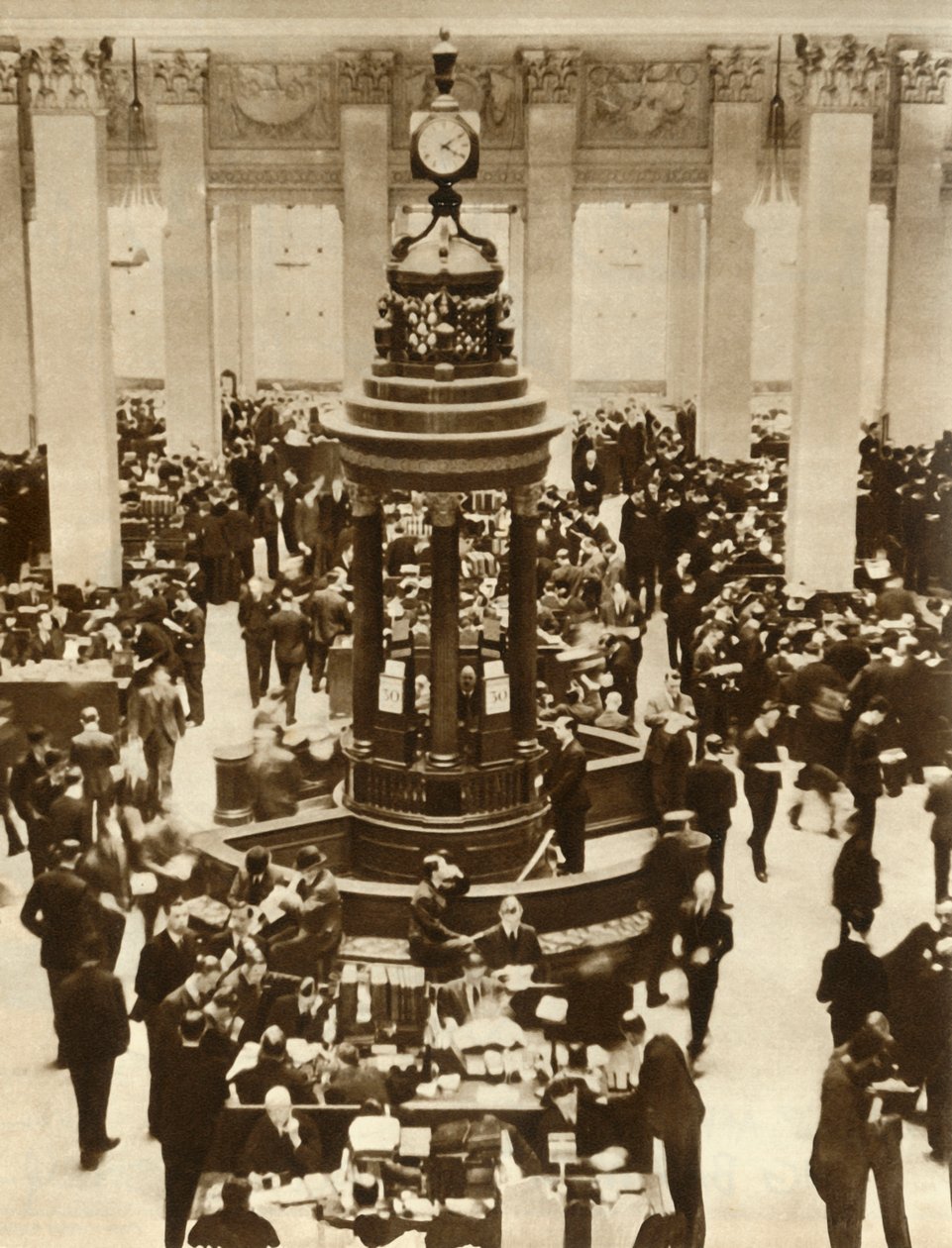 La Campana Lutine en la Sala de Suscripción en Lloyds de Londres, 1933, 1935 de Unbekannt