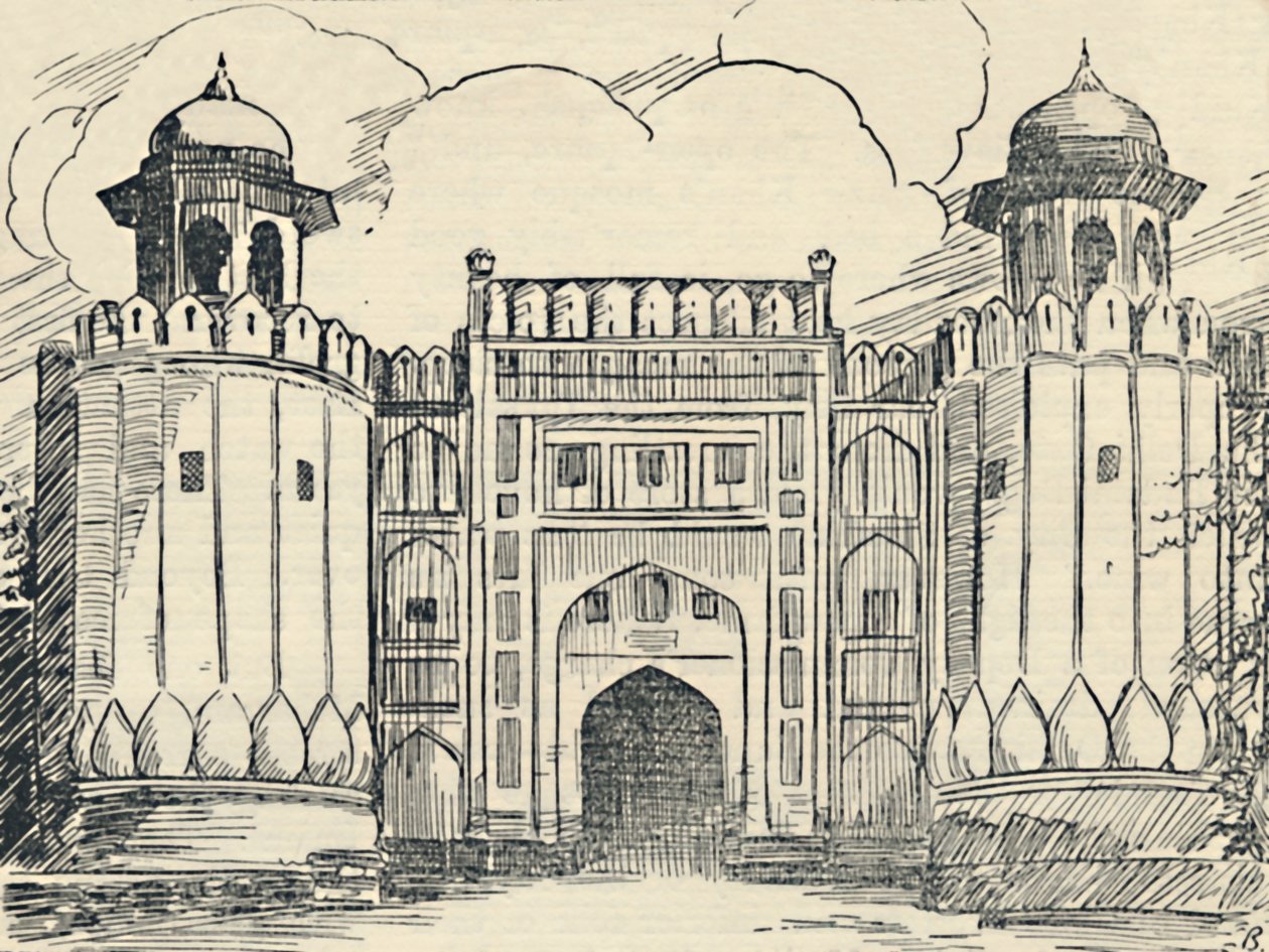 La Puerta Principal - Fuerte de Lahore, 1936 de Unbekannt