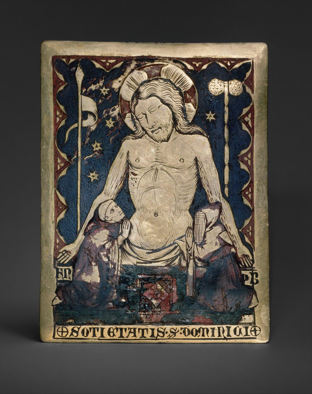El hombre de los dolores, italiano, último cuarto del siglo XIV de Unbekannt