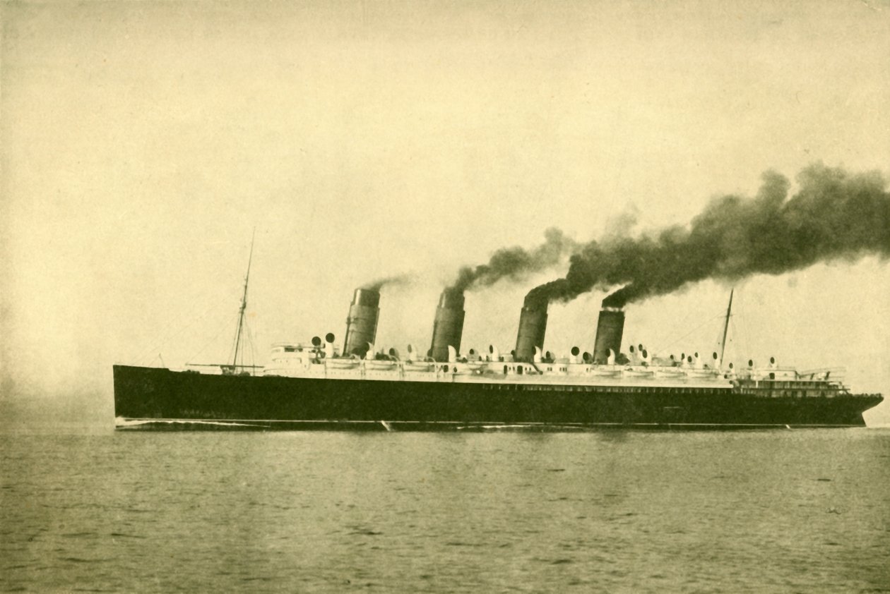 El Mauretania Cunard Line, 30,696 toneladas, c1930 de Unbekannt