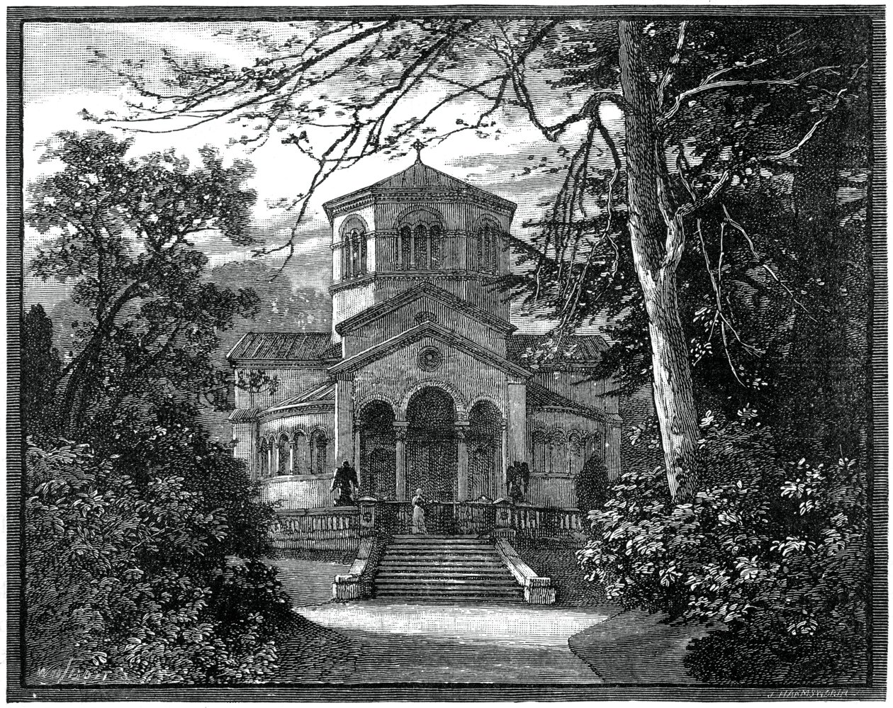El Mausoleo, Frogmore, 1900 de Unbekannt