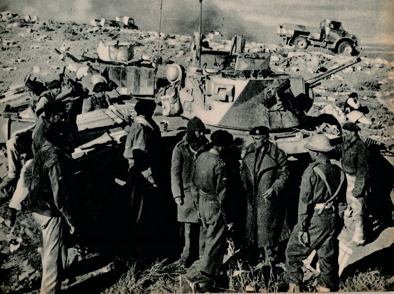El encuentro en El Duda. El 26 de noviembre la guarnición de Tobruk tomó El Duda, 1941 1944 de Unbekannt
