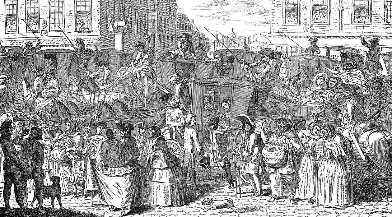 El profeta militar, abril 1750 de Unbekannt