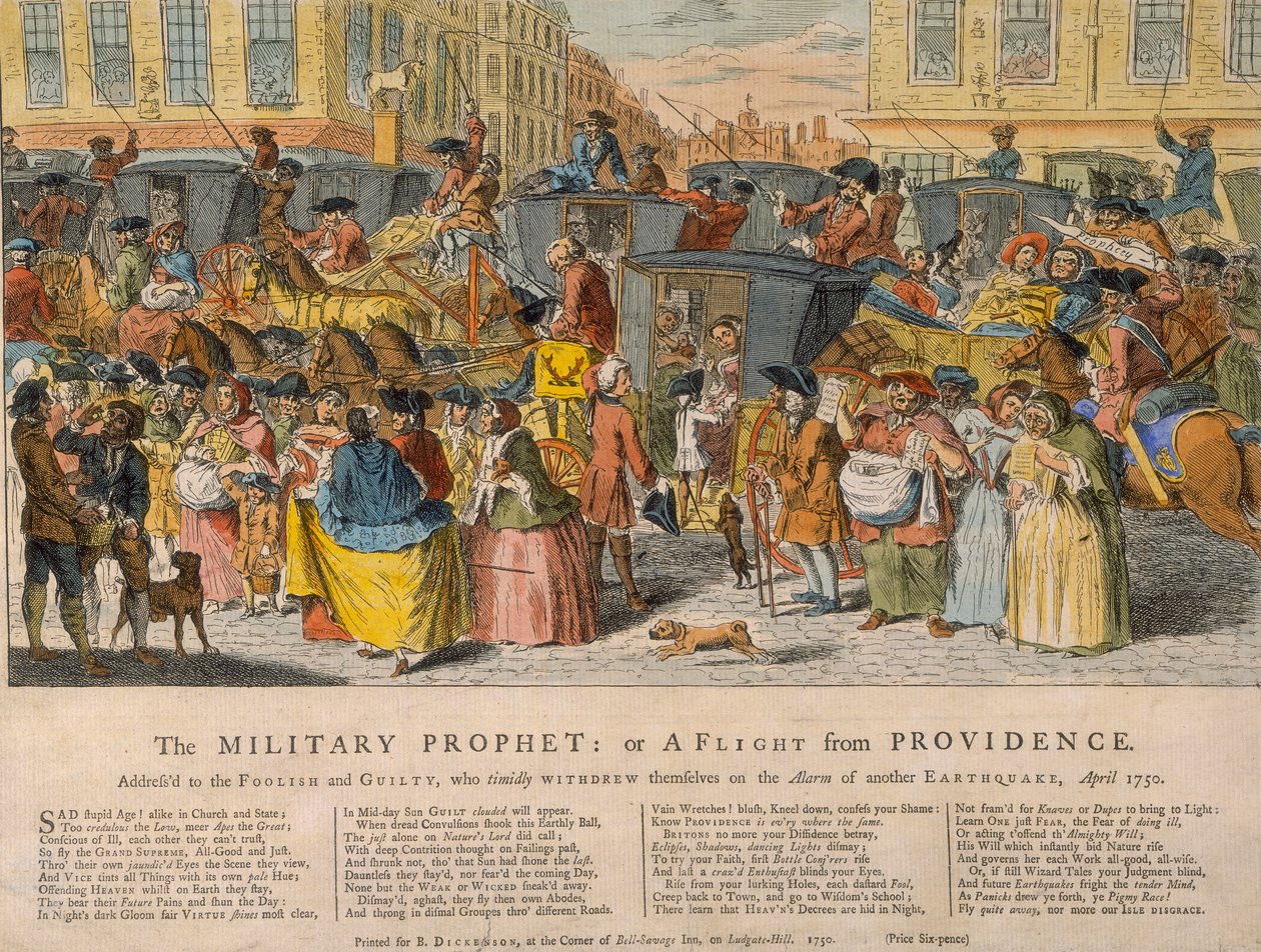 El profeta militar: o una huida de la Providencia, 1750 de Unbekannt