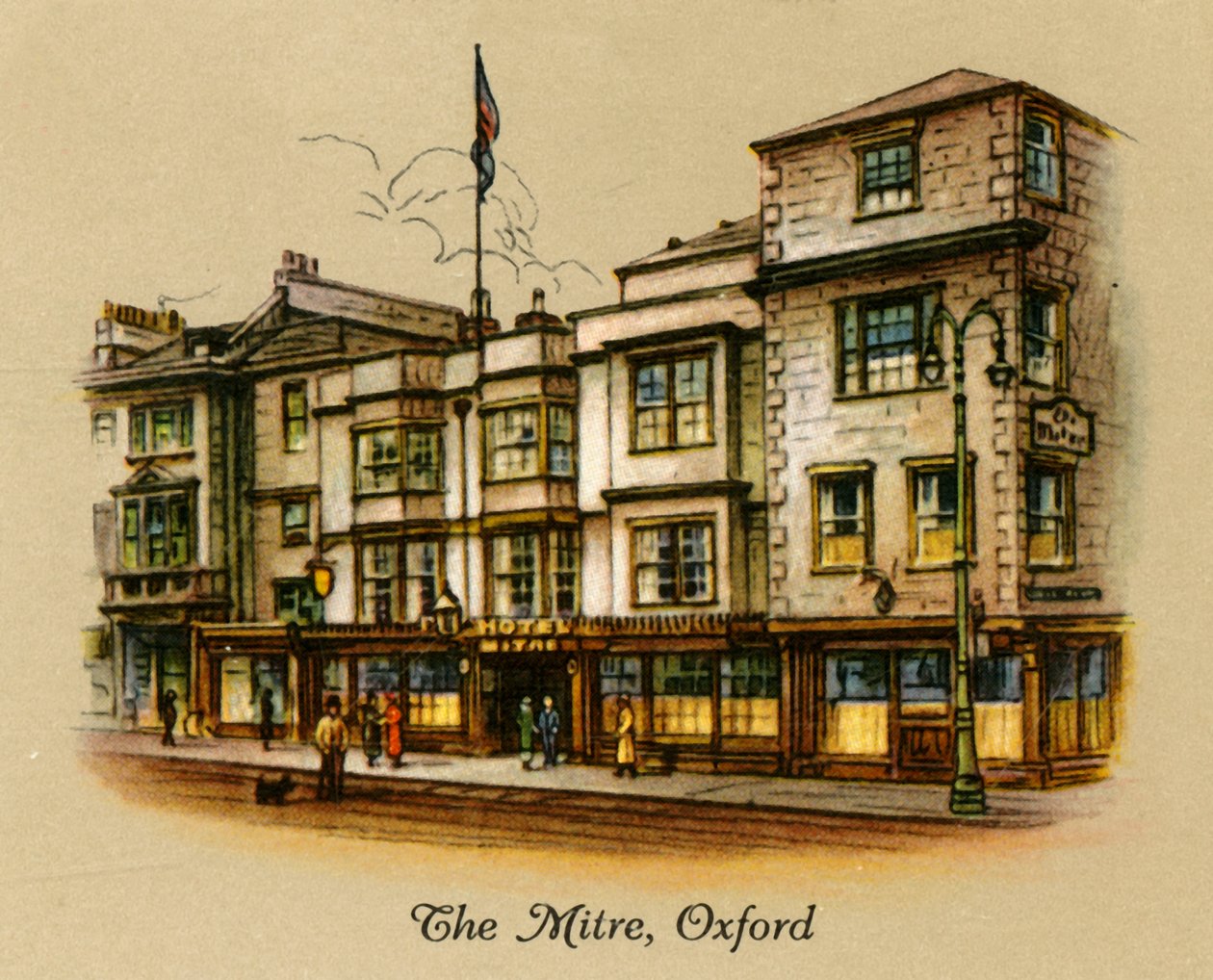 El Mitre, Oxford, 1936 de Unbekannt
