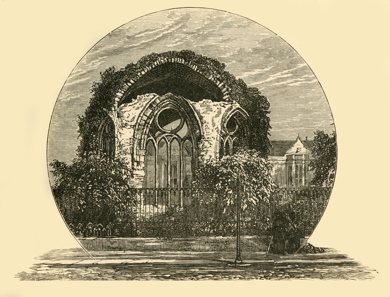 El Monasterio y el Colegio Madras, 1898 de Unbekannt