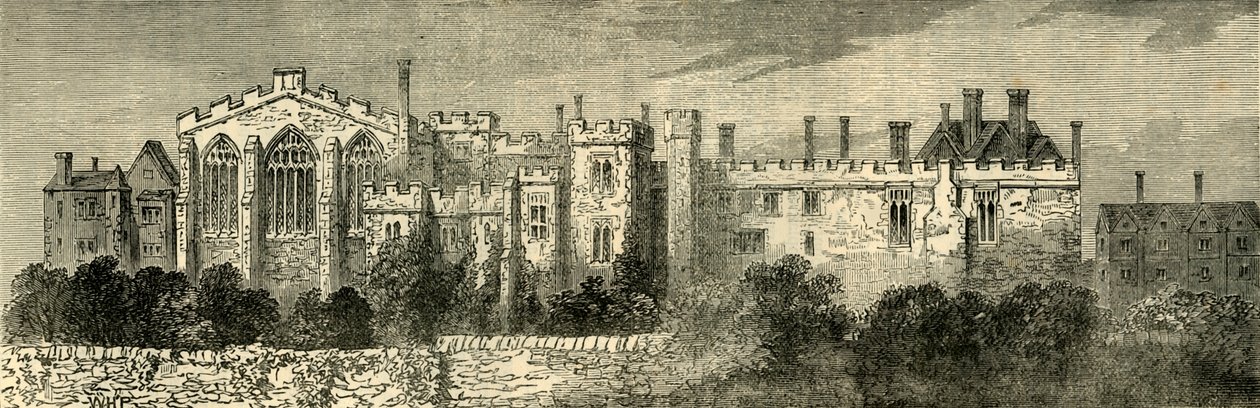 El Monasterio de San Juan de Jerusalén, Clerkenwell - Vista General desde el Sureste de Unbekannt