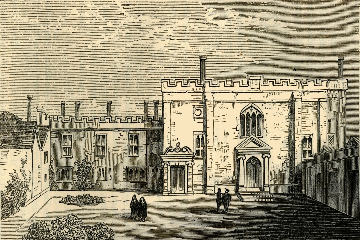 El Monasterio de San Juan de Jerusalén, Clerkenwell - La Capilla desde el Sur de Unbekannt