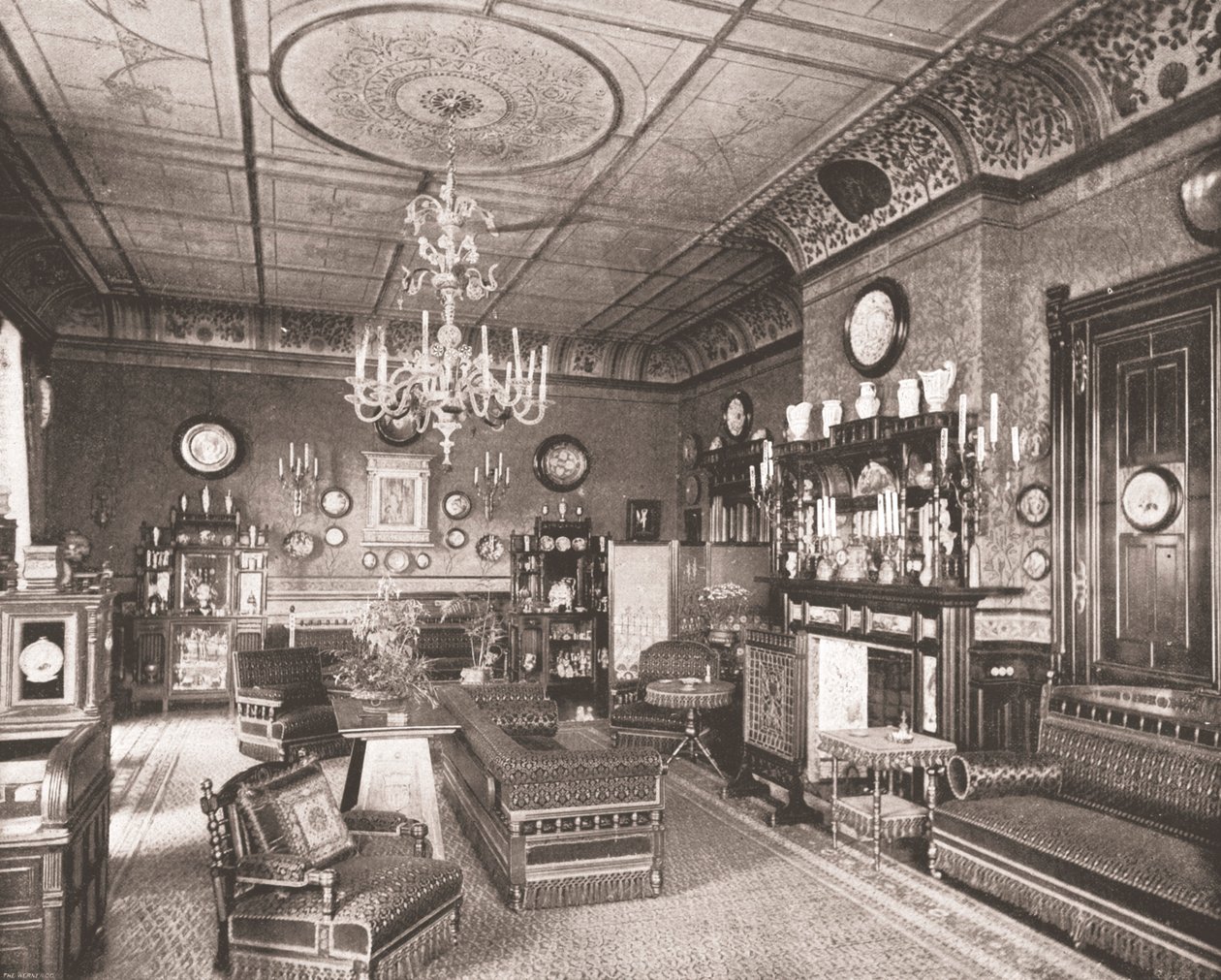 La Sala de la Mañana, Clarence House, Londres, 1894 de Unbekannt