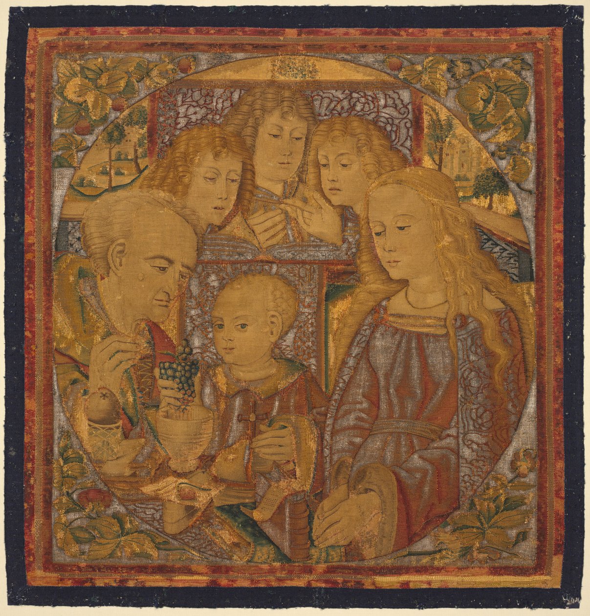 Las uvas místicas, c. 1500 de Unbekannt
