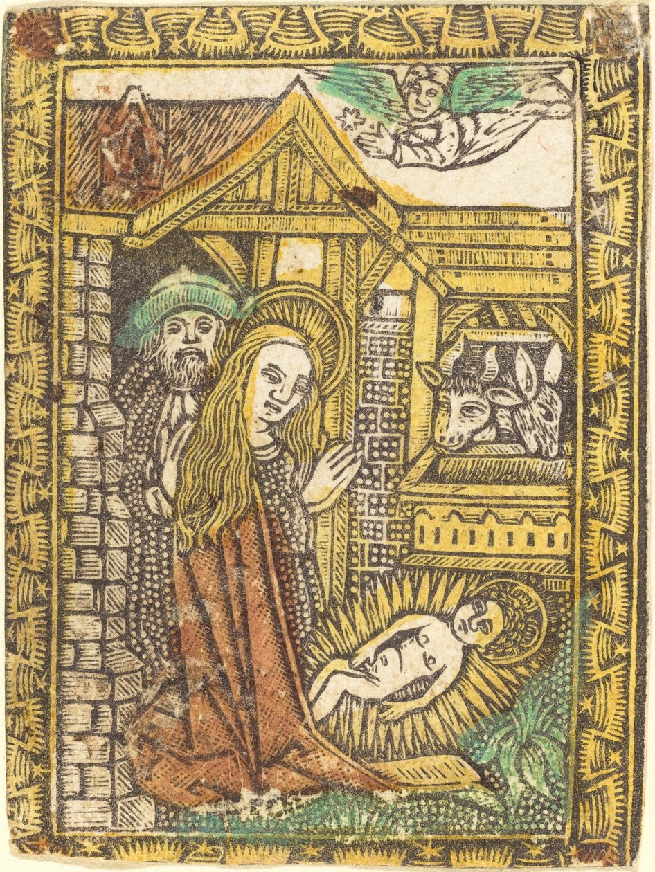 La Natividad, c. 1470-1480 de Unbekannt