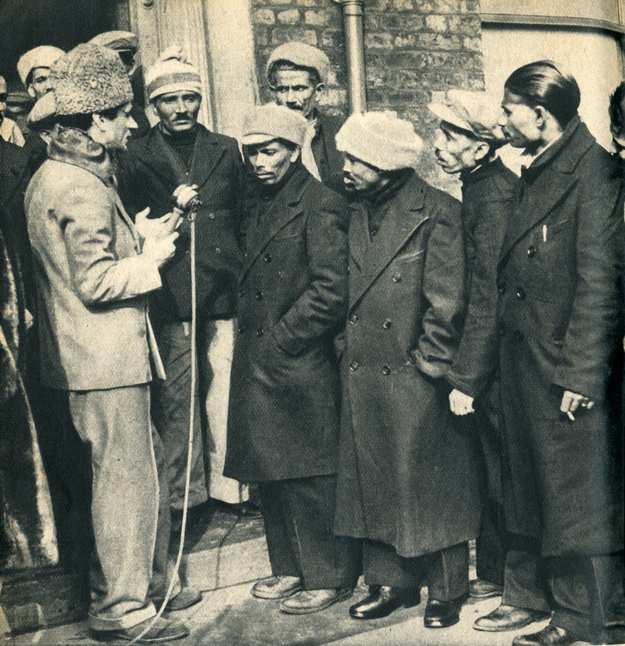 La marina está aquí. Cosacos rescatan a marineros británicos del Altmark, 1942 de Unbekannt