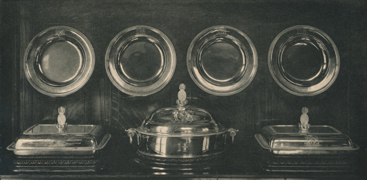 El Plato de Nelson en Lloyds, c1800, 1928 de Unbekannt