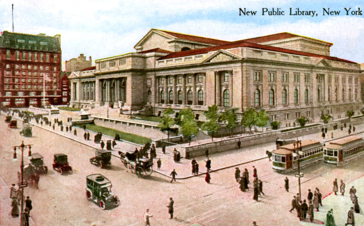 La nueva biblioteca pública, Nueva York, EE.UU. de Unbekannt