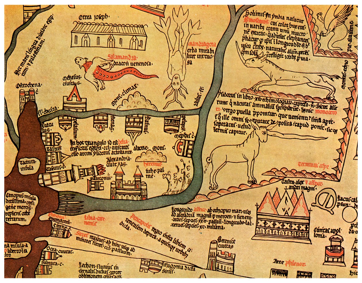 El delta del Nilo, Egipto de Unbekannt