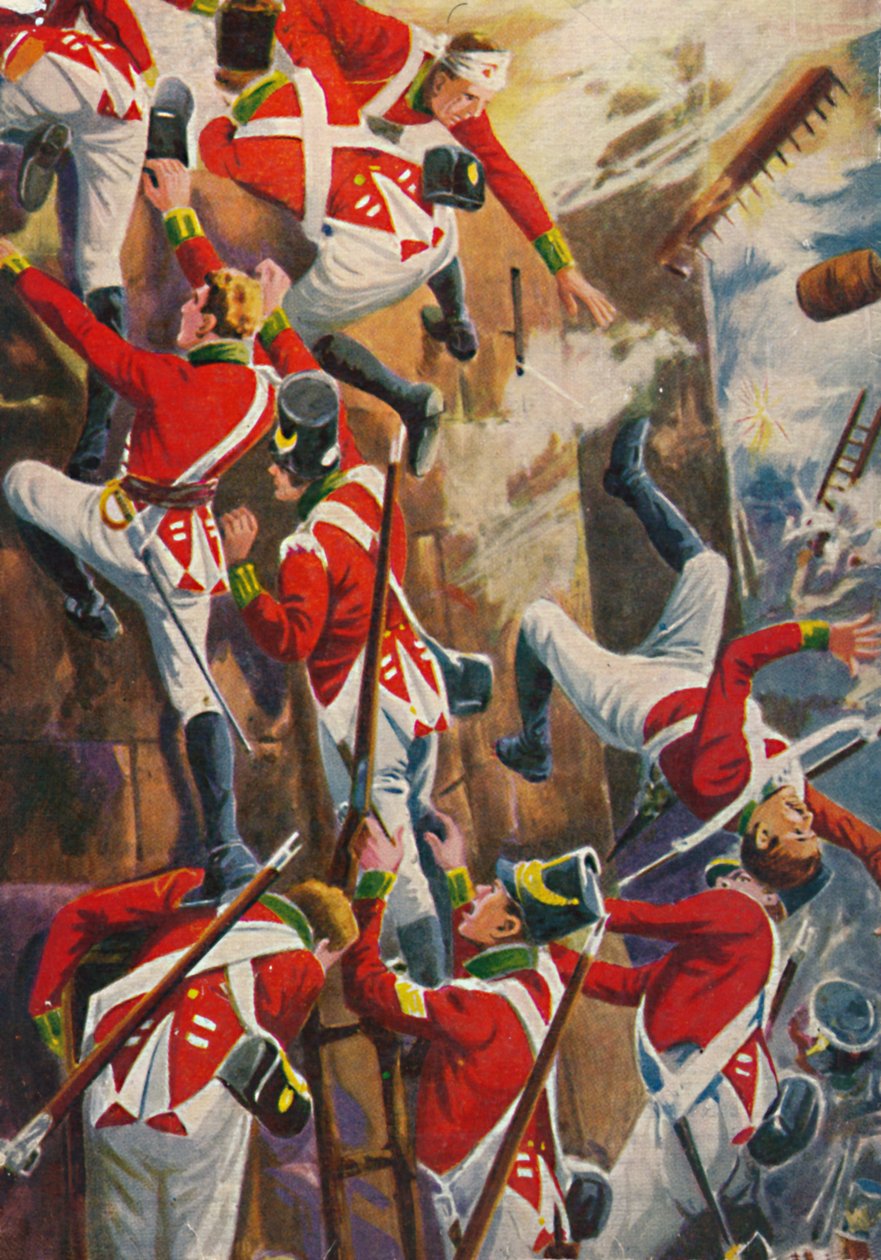 Los Fusileros de Northumberland. Asalto a las murallas de San Vicente, 1939 de Unbekannt