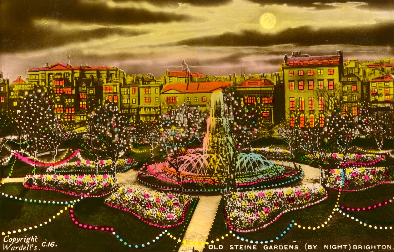 Jardines de Old Steine, Brighton, Sussex, c1940 de Unbekannt