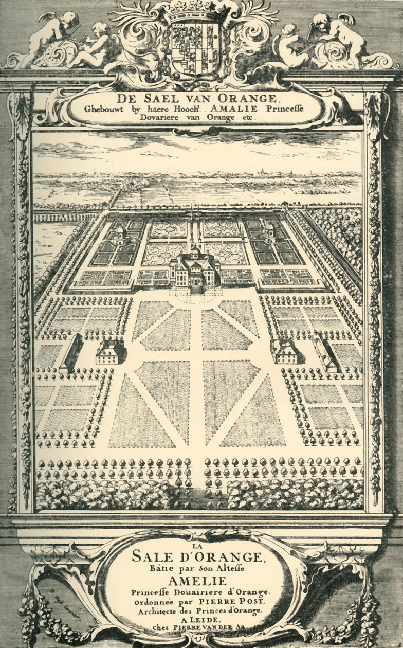 El Salón Naranja, La Haya, Holanda, finales del siglo XVII-principios del siglo XVIII, 1903 de Unbekannt