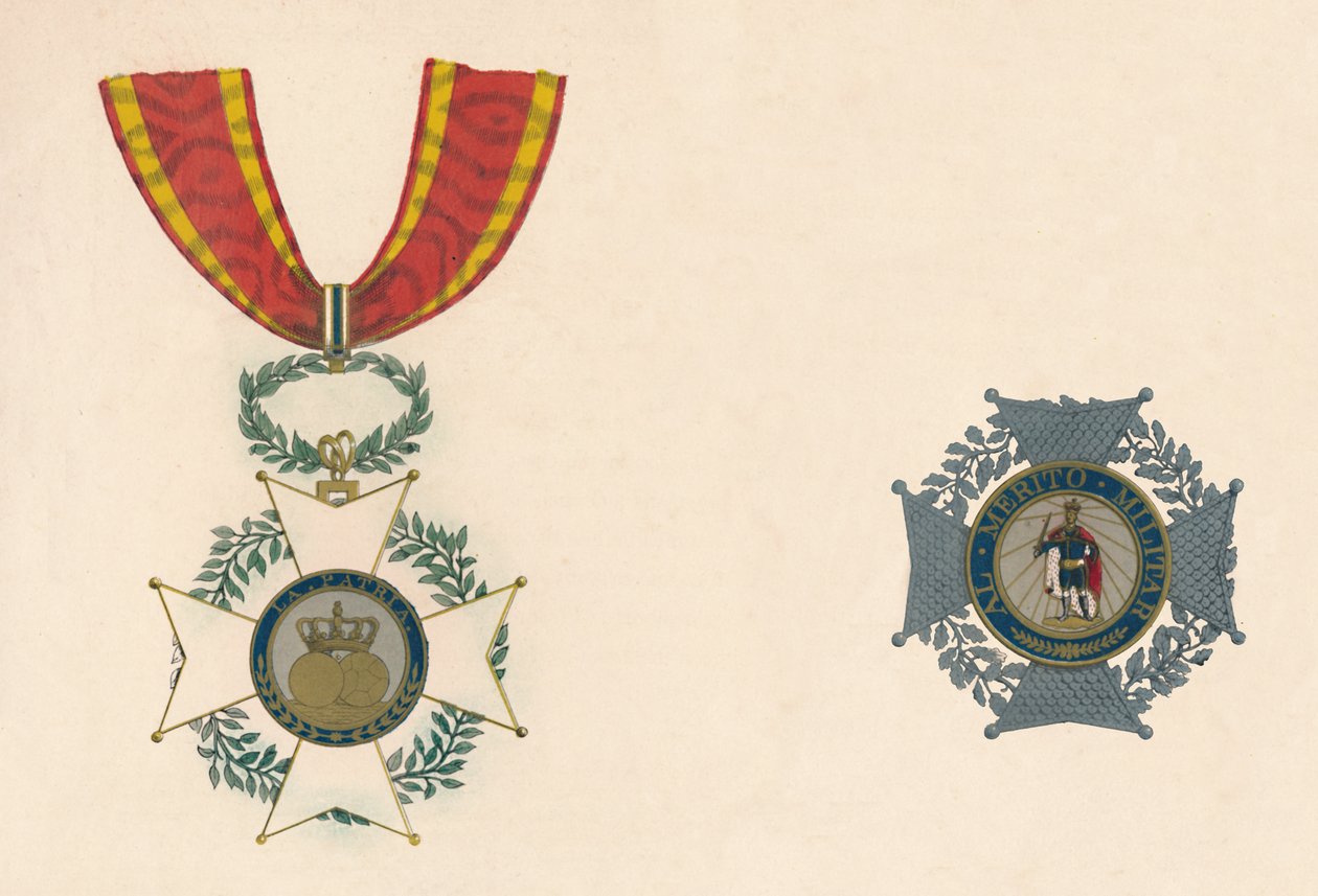 La Orden de San Fernando de España, siglo XIX de Unbekannt