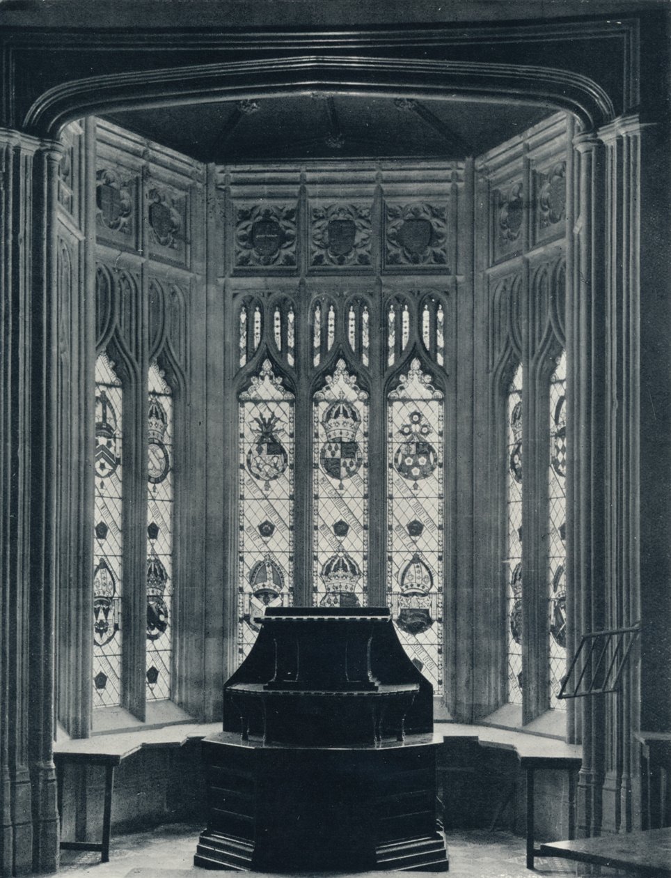 La ventana oriel en el salón, 1926 de Unbekannt
