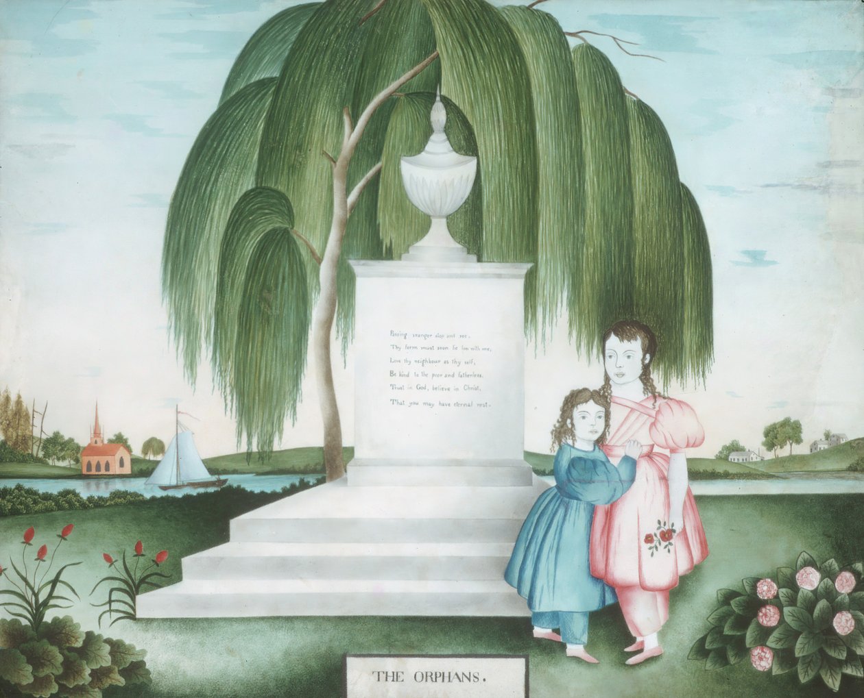 Los huérfanos, ca. 1830 de Unbekannt