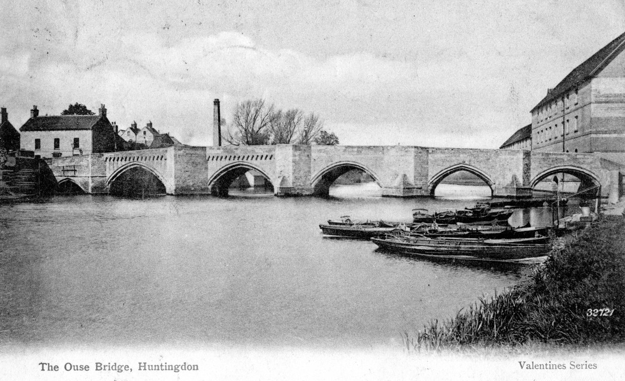 El Puente Ouse, Huntingdon, Cambridgeshire, 1905 de Unbekannt