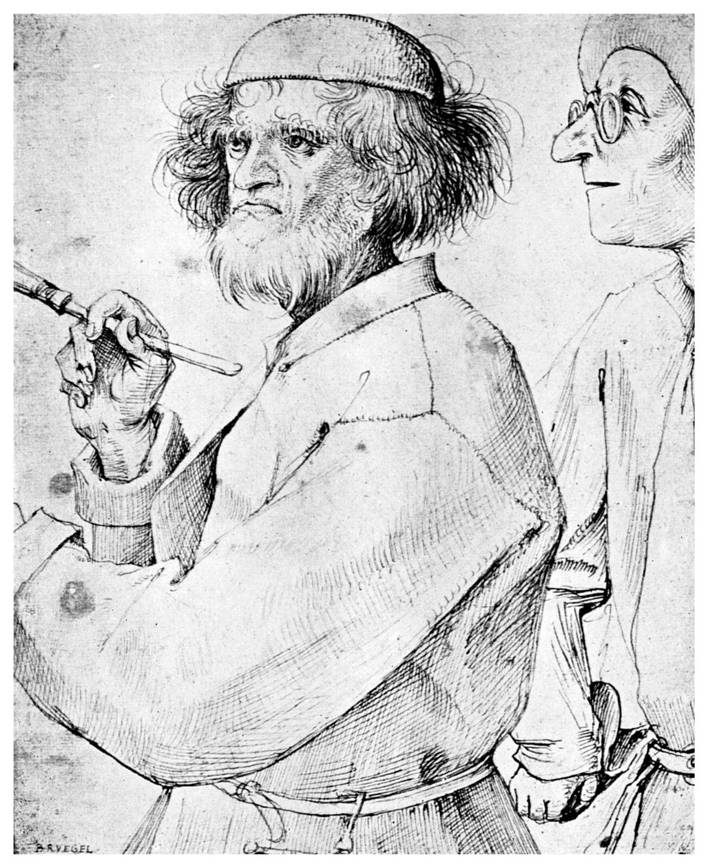 El Pintor y el Conocedor, c1565 1956 de Unbekannt