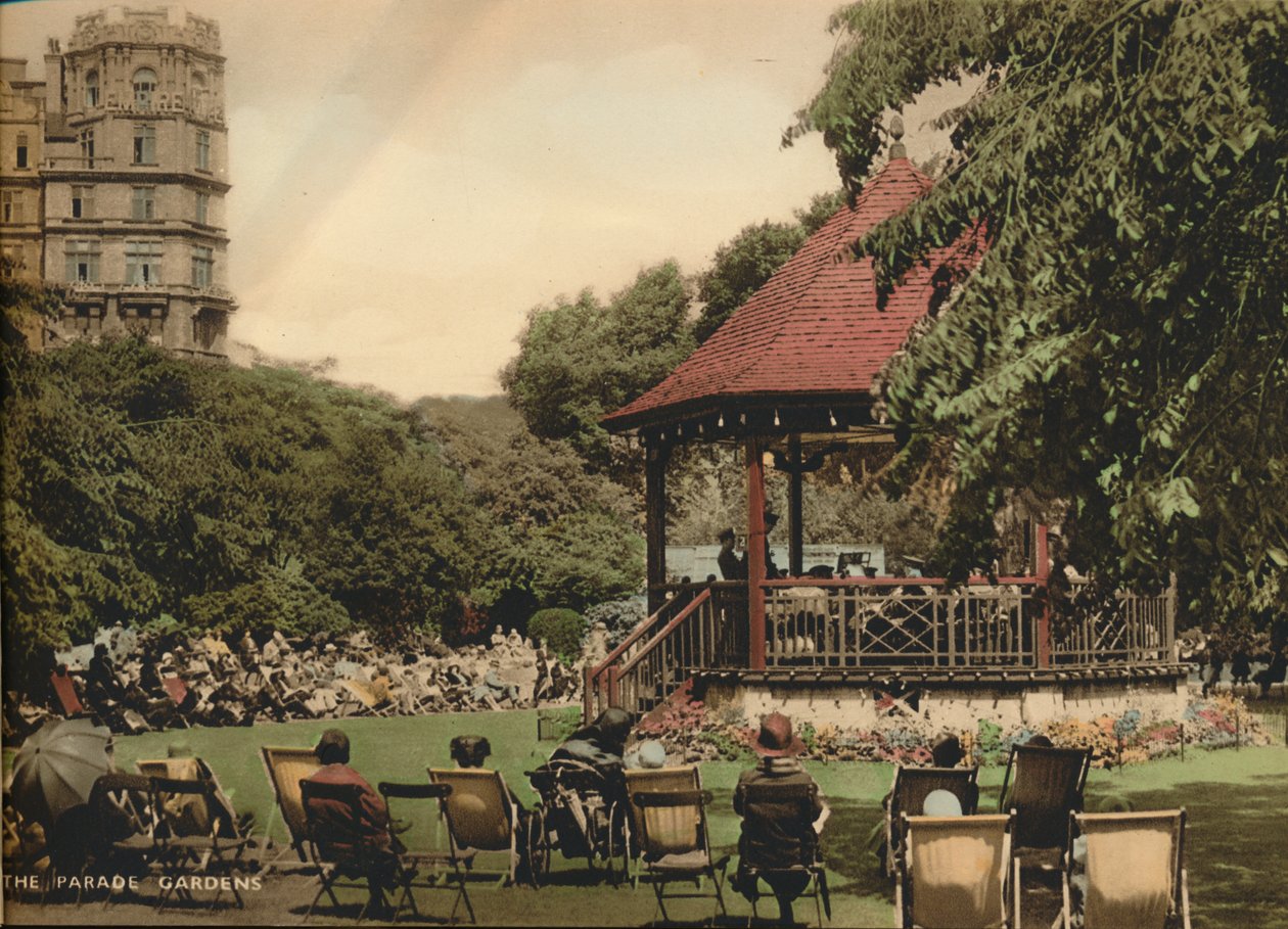 Los Jardines del Desfile, Bath, Somerset, c1925 de Unbekannt
