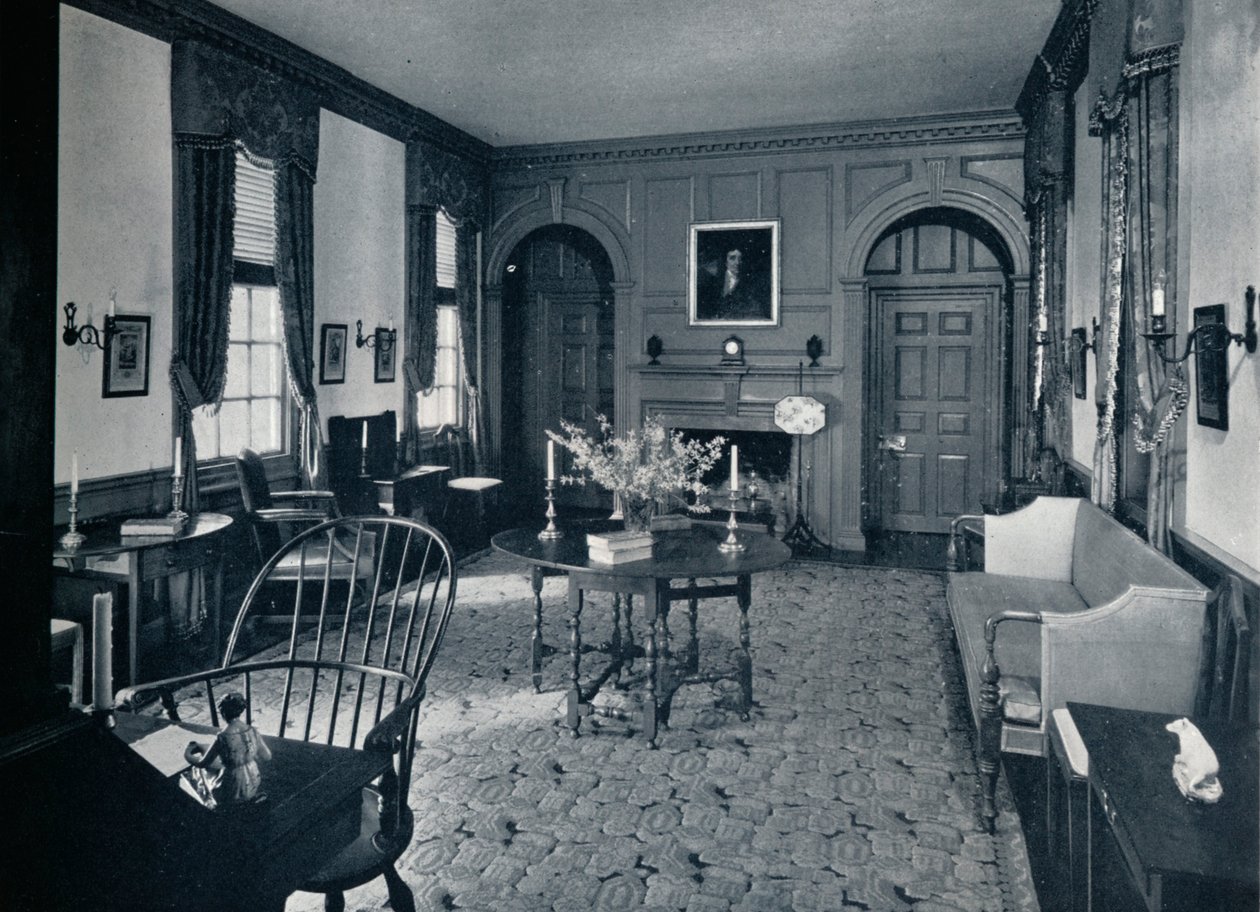 El salón de la taberna Raleigh, c. 1938 de Unbekannt