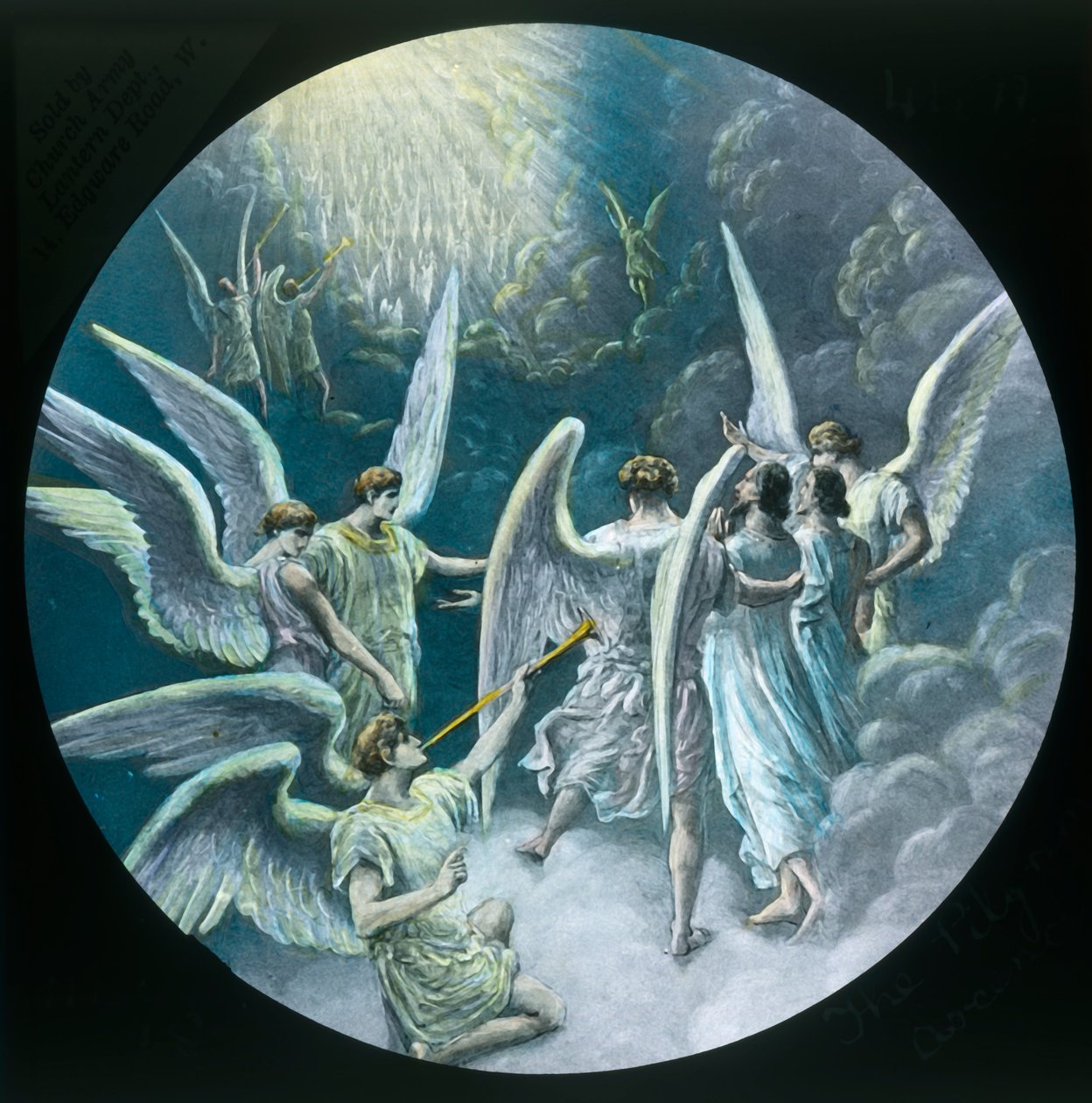 Los peregrinos ascienden, c. 1910 de Unbekannt
