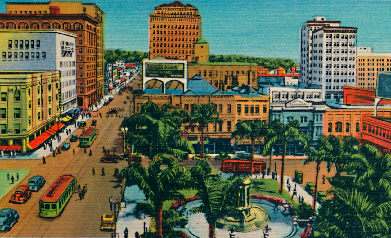 La Plaza. San Diego, California, c1941 de Unbekannt