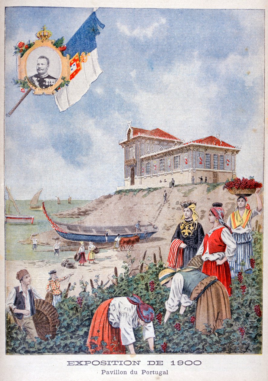 El pabellón portugués en la Exposición Universal de 1900, París, 1900 de Unbekannt