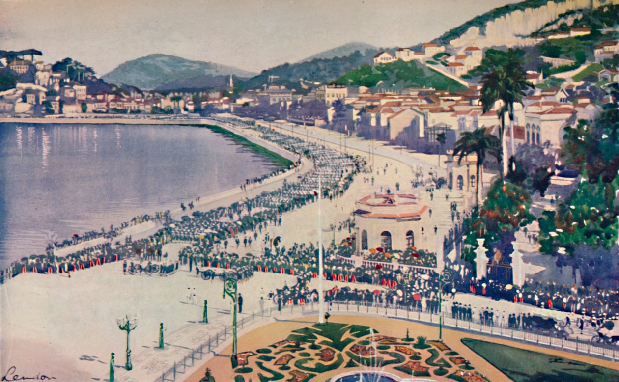 La Praia da Lapa y la Plaza de la Gloria, 1914 de Unbekannt