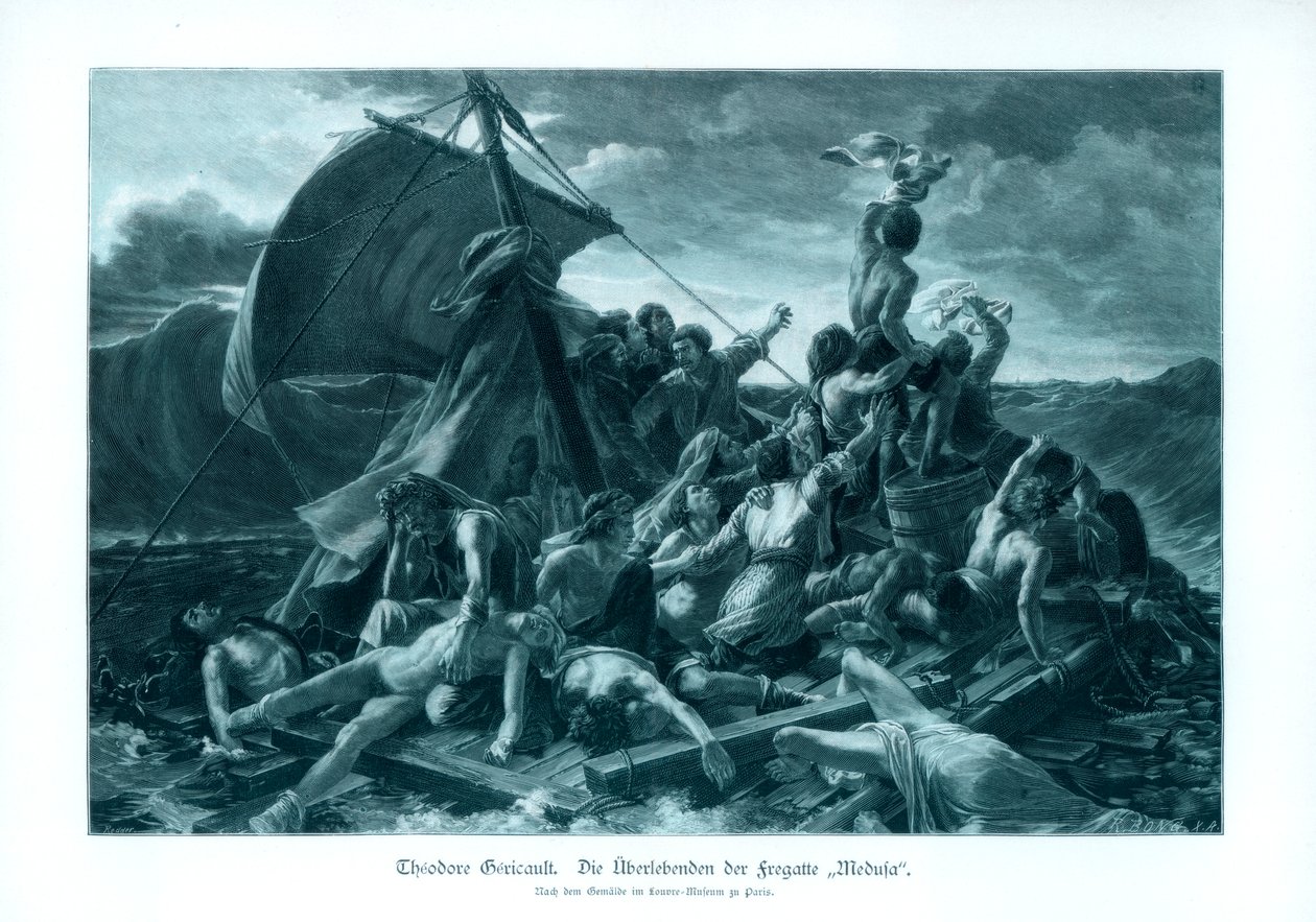 La Balsa de la Medusa, 1900 de Unbekannt