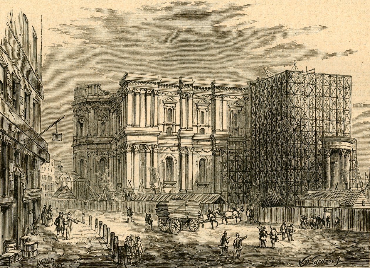 La Reconstrucción de San Pablo, 1897 de Unbekannt