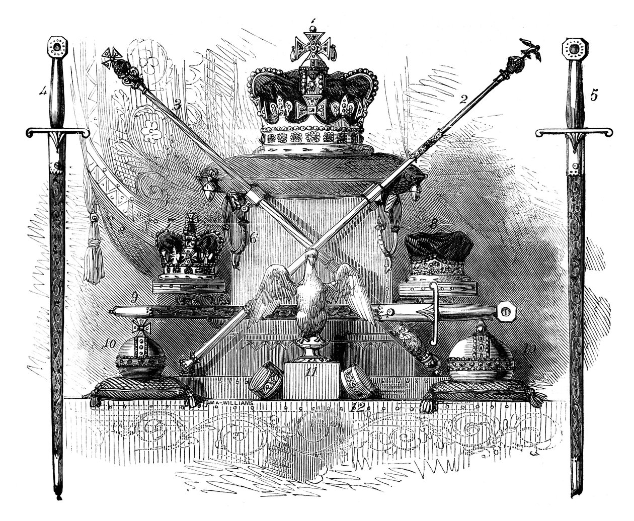 Las insignias de Inglaterra, c1820 c1895 de Unbekannt