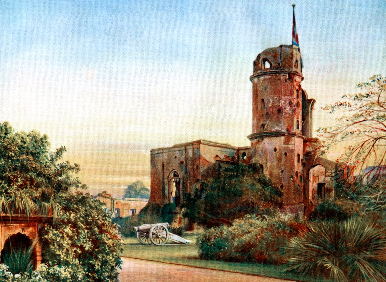 La Residencia, Lucknow, India, principios del siglo XX de Unbekannt
