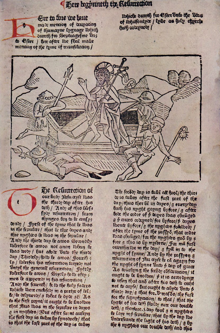 La Resurrección, 1483, 1947 de Unbekannt