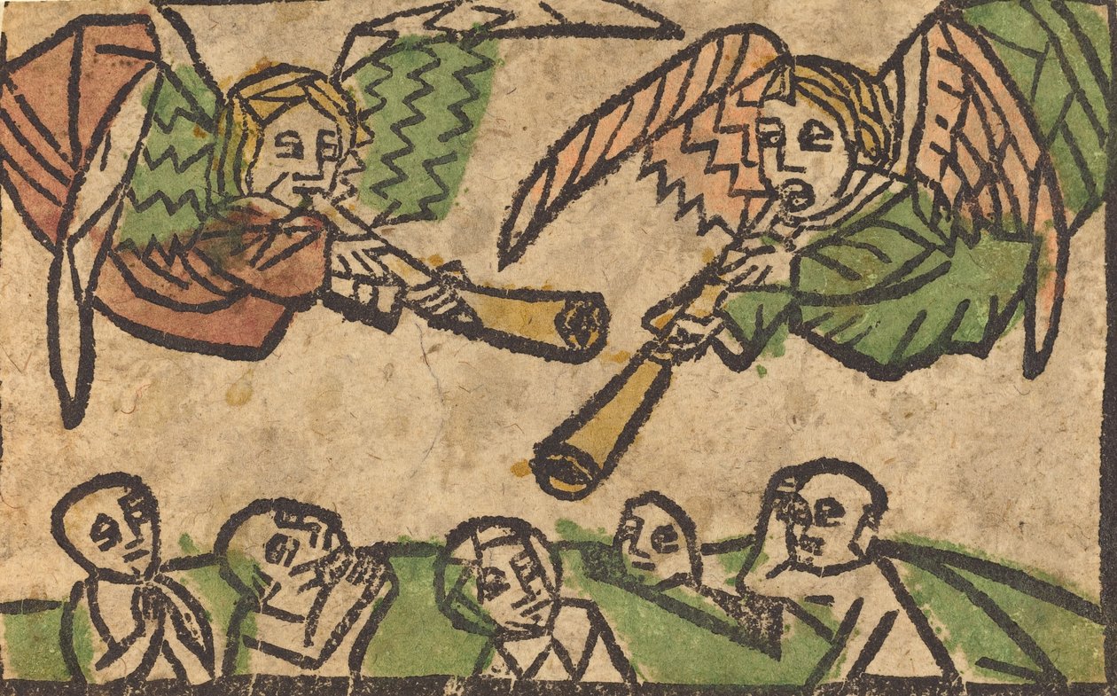 La Resurrección de los Muertos, c. 1460-1470 de Unbekannt