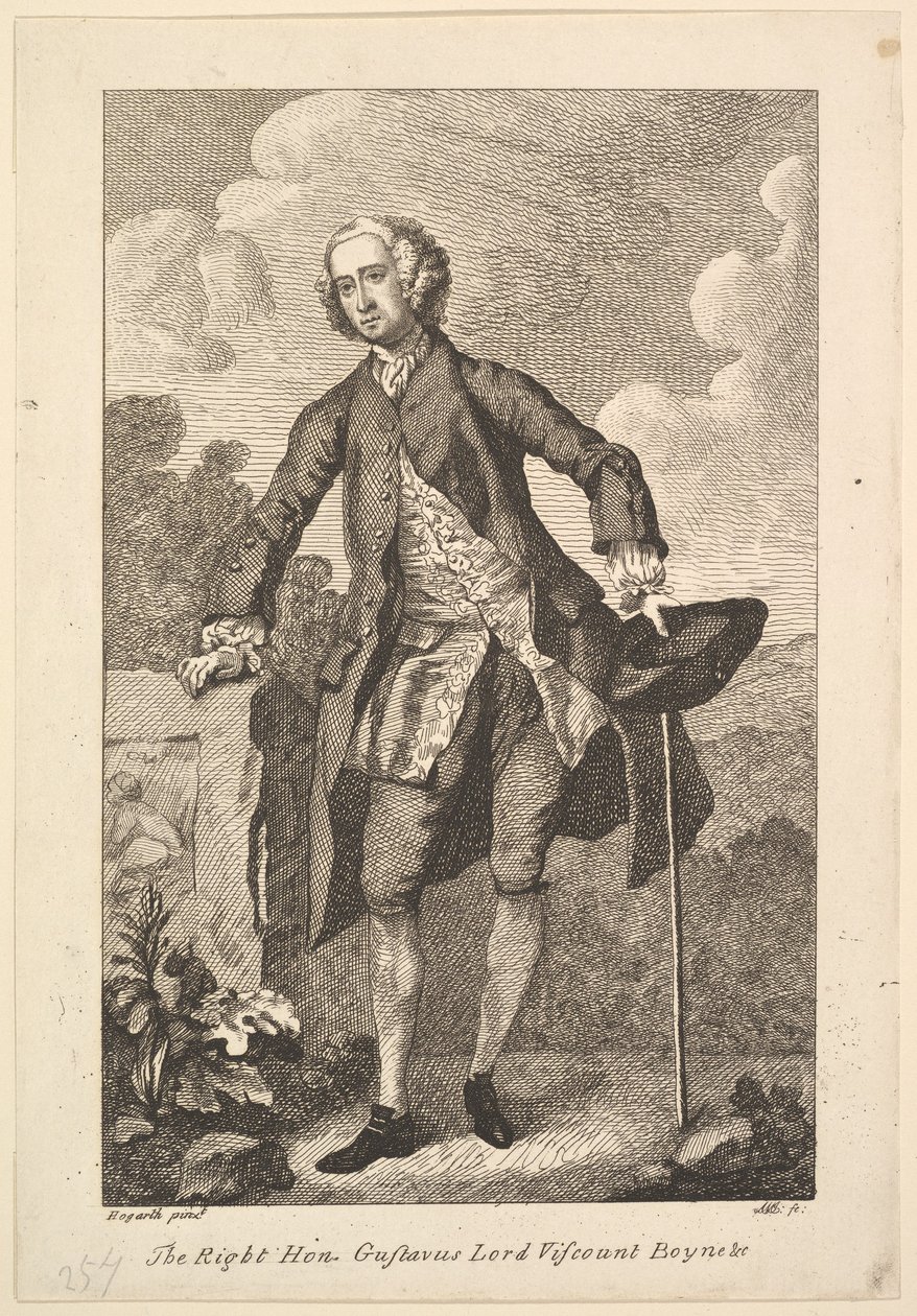 El Honorable Gustavus Lord Vizconde Boyne, 1794 de Unbekannt