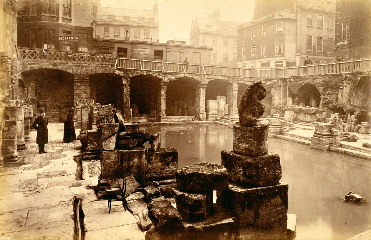 Los baños romanos, Bath de Unbekannt